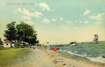 Toledo Beach - OLD POST CARD FROM TOLEDO BEACH